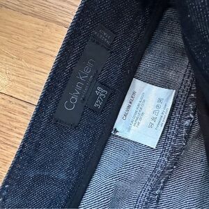 Calvin Klein Collection Indigo Denim Jeans Made in Italy 32 x 33 New Never Worn